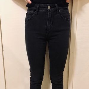 Levi High Rise Skinny Jeans